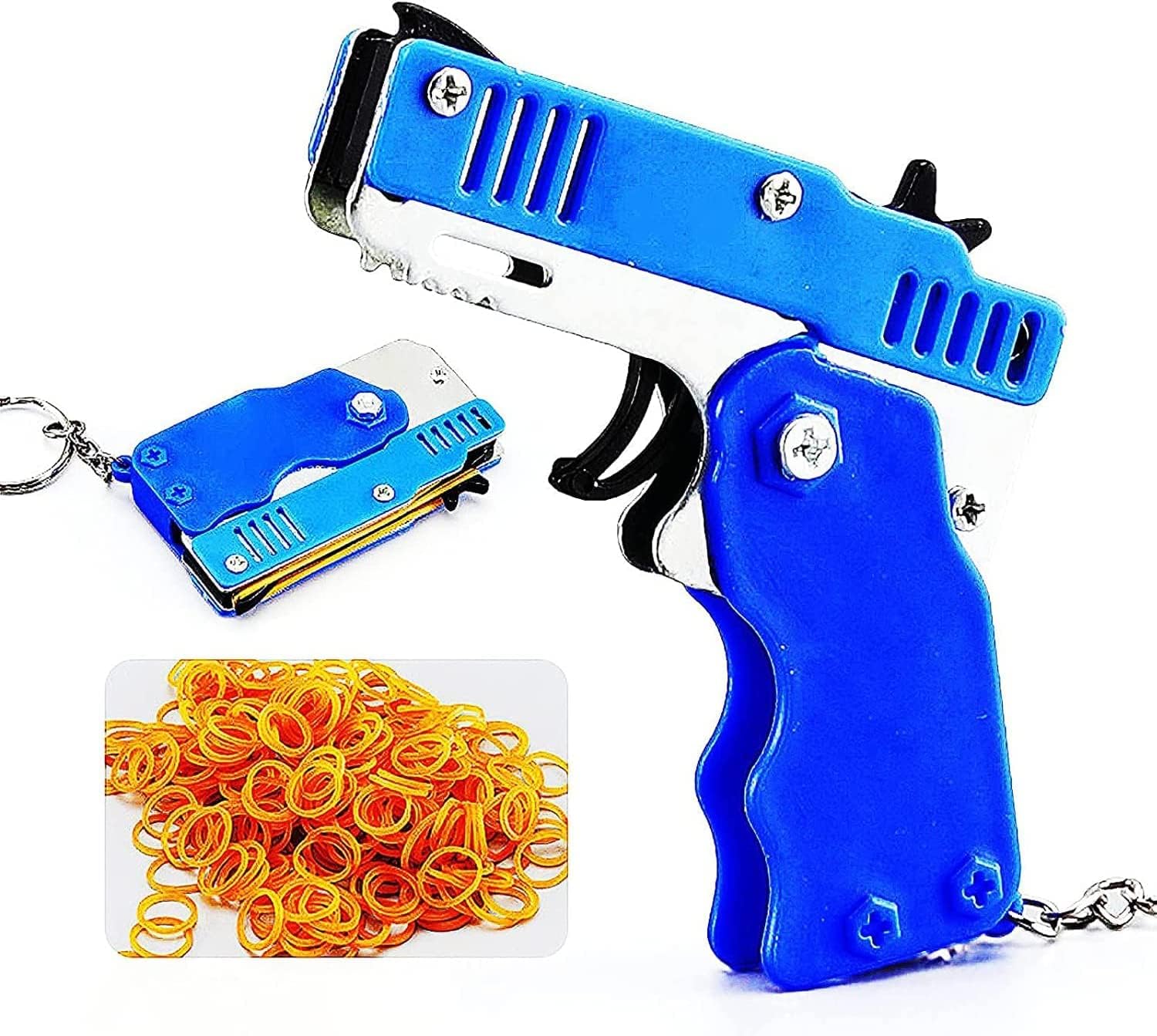 Kleine Schusswaffe für große Abenteuer: Die Mini-Gummibandpistole im Test!