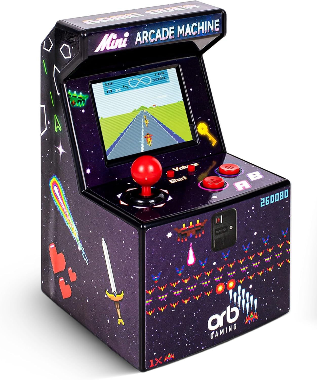 Retro-Spaß für Klein und Groß: Mini-Arcademachine mit 2 …