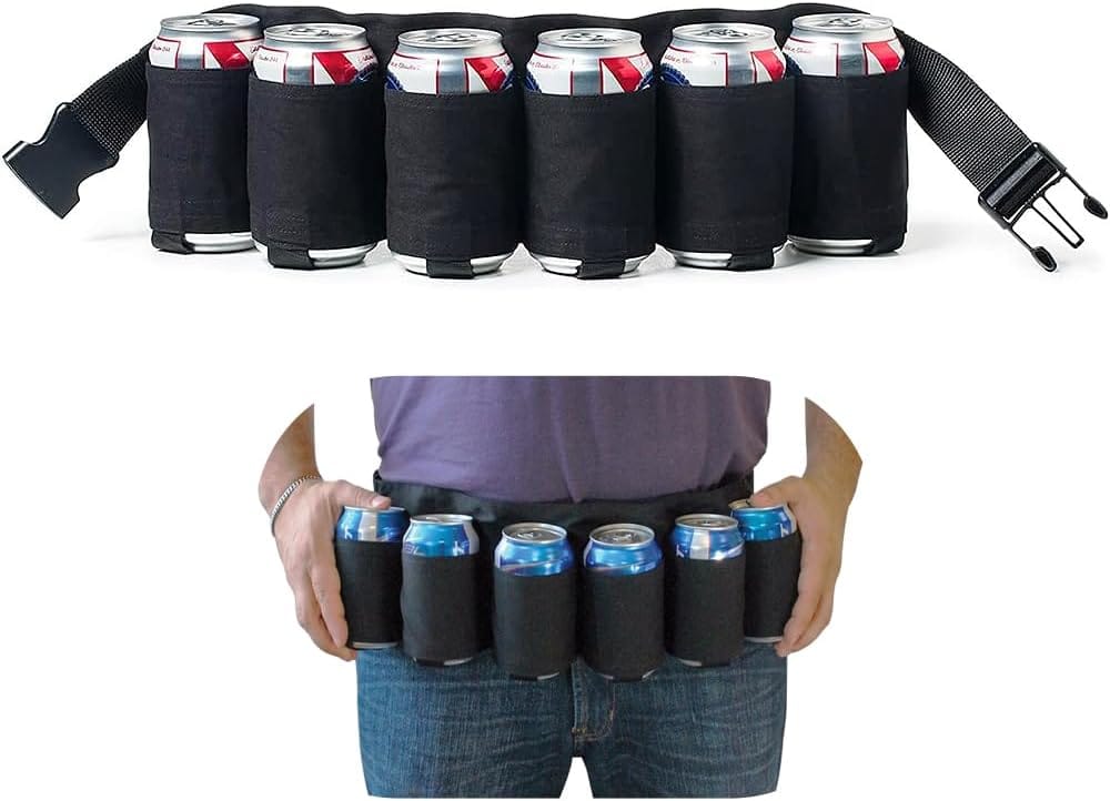 MUCHER: Der perfekte Gürtelhalter für Getränke beim Camping und Outdoor!