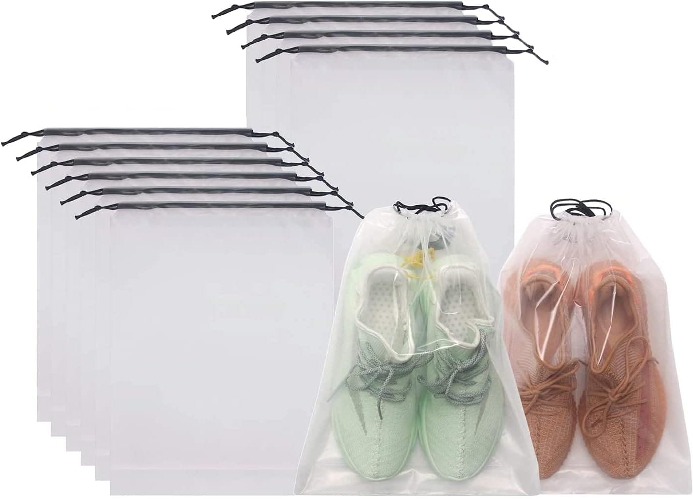 Verpackungswunder: FunYoung 10x Schuhbeutel für perfekte Reiseorganisation