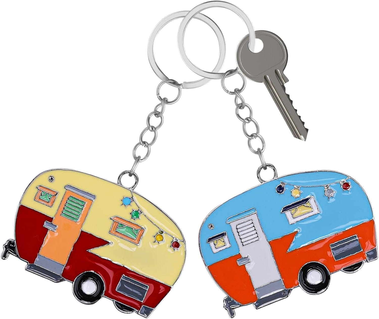 Entdecke den charmanten DSLSQD Schlüsselanhänger für Wohnmobile und Camper!