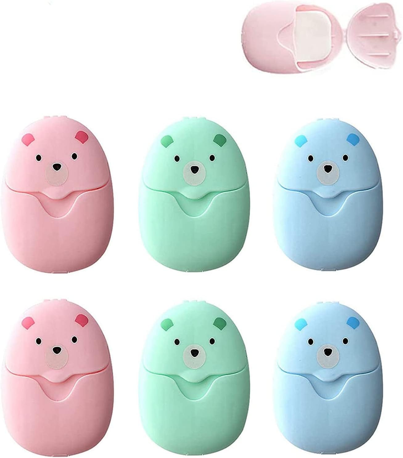 Praktische 300 Stück Mini Reisen Seifenblätter: Ideal für Unterwegs!