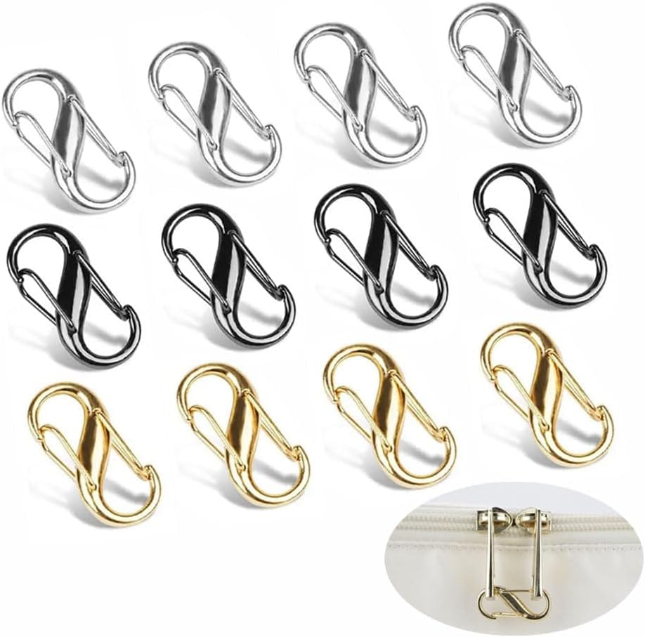 Sicher reisen: 12 Stück Diebstahlsicherung für Rucksack-Reißverschlüsse im Test