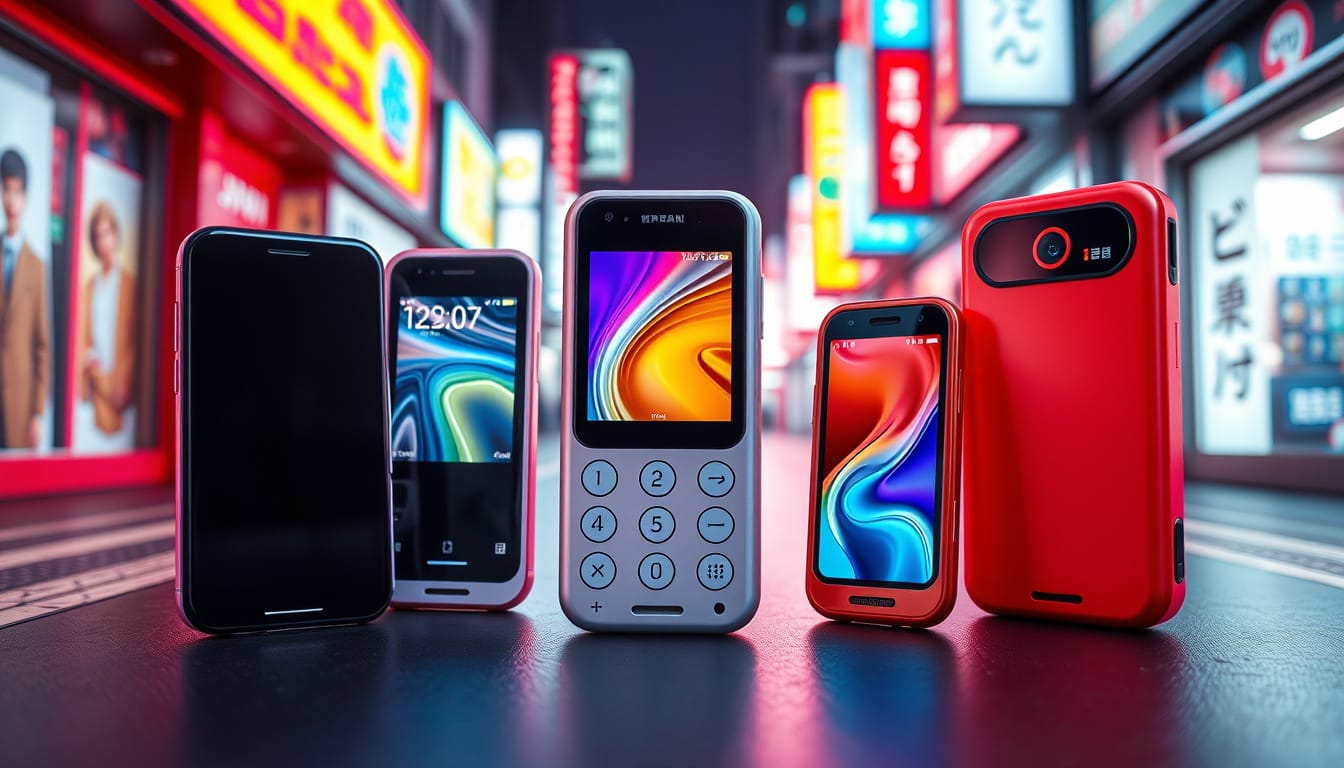 Die unbekannten Mini-Smartphones aus Japan: Klein, aber oho!