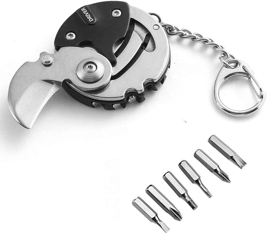 Multifunktionaler Schlüsselanhänger: Das perfekte Geschenk für Männer und Abenteuerlustige!