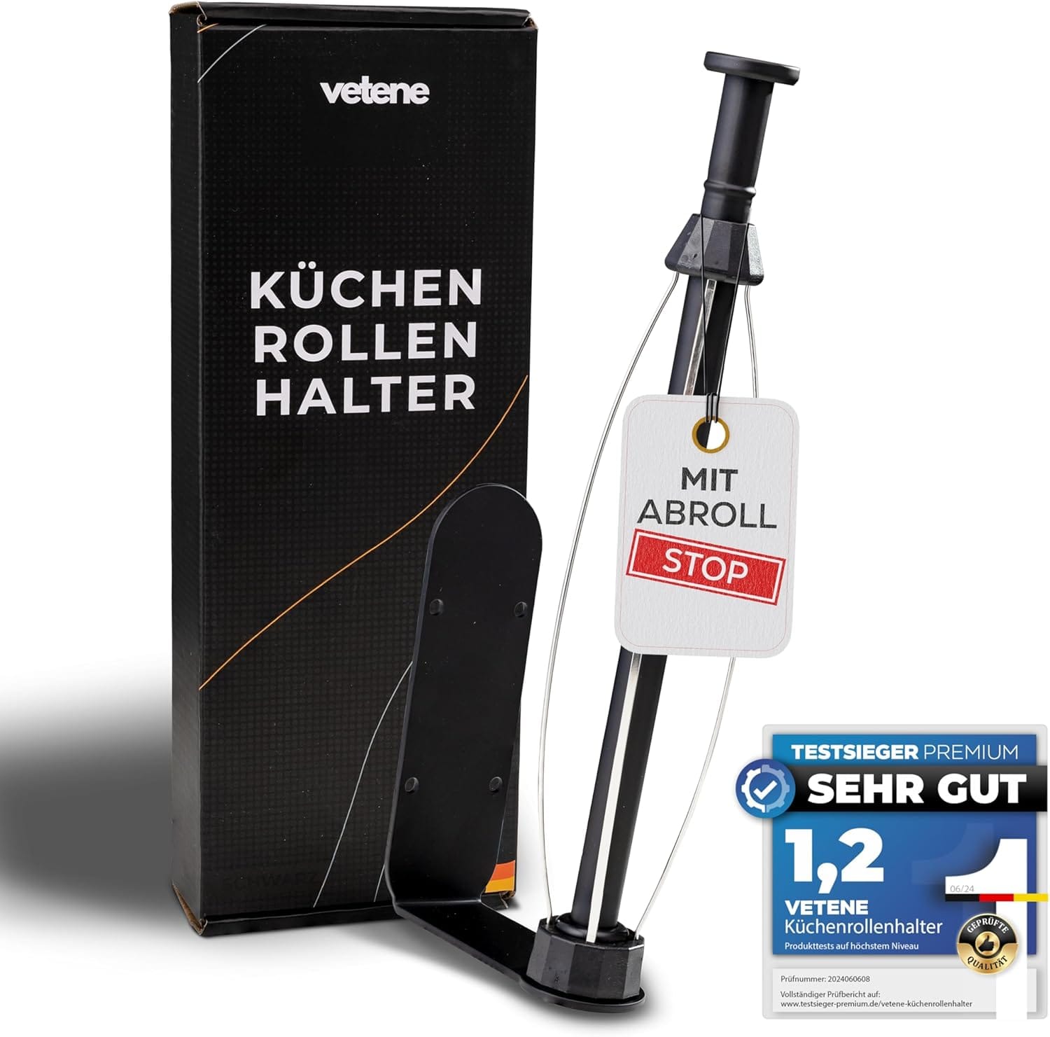 VETENE Küchenrollenhalter: Praktisch, Elegant und Bohrfrei!