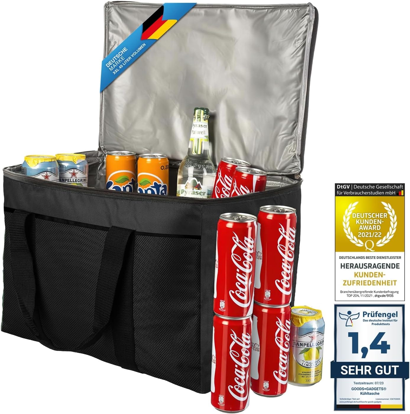 Die perfekte XXL Kühltasche für Getränke und Snacks: Id …