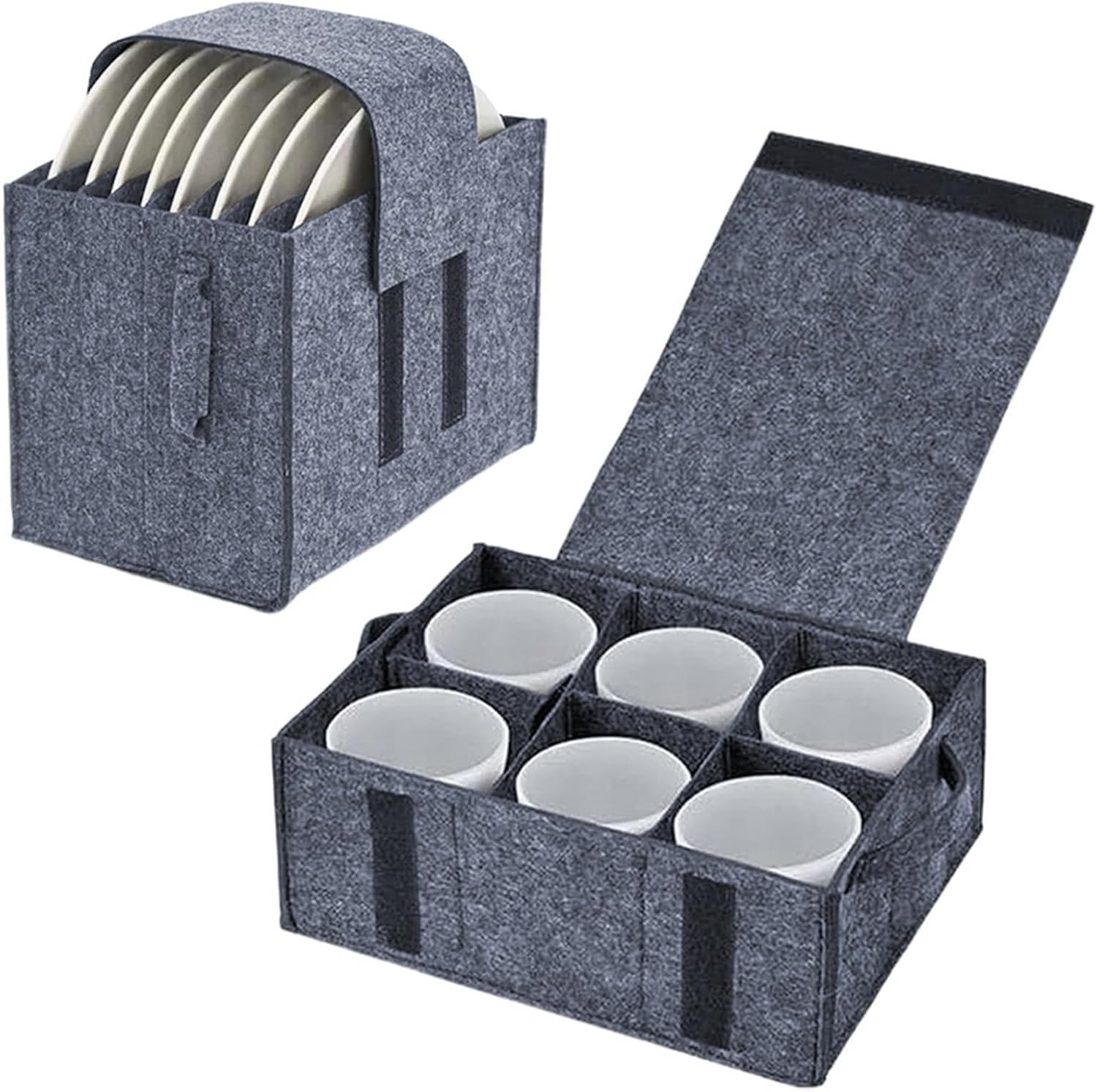 Optimal organisiert: papasgix Teller- und Tassenhalter fü …