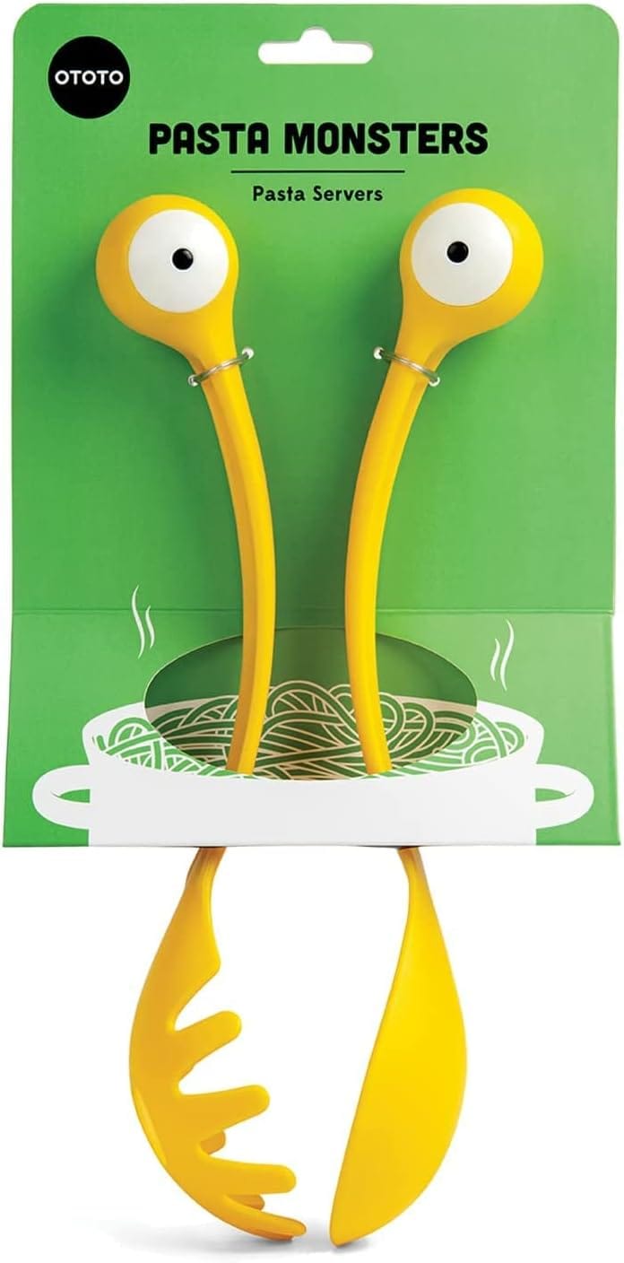 Pasta Monster: Lustiges Besteck für Pasta- und Salatliebhaber